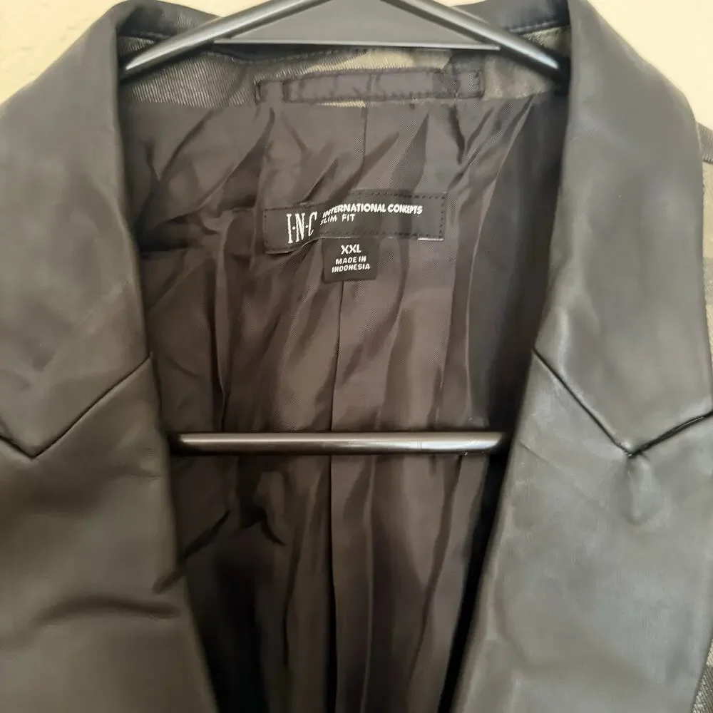 I.N.C. International Concepts Men's Slim-Fit Camouflage Blazer Size XXL